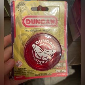 Yoyo toy red Duncan kids